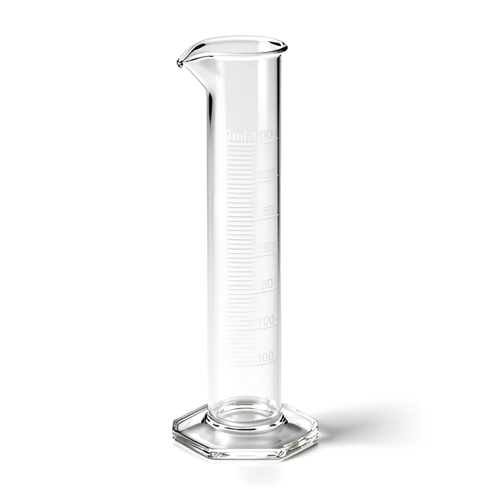Probeta graduada de vidrio, 100 ml